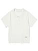 KIRSH Collection Collared Short Sleeve Knit [White]
