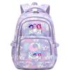 Anime Cartoon 26 Letter Print Backpack Campus Fashion Student Bag Large Capacity