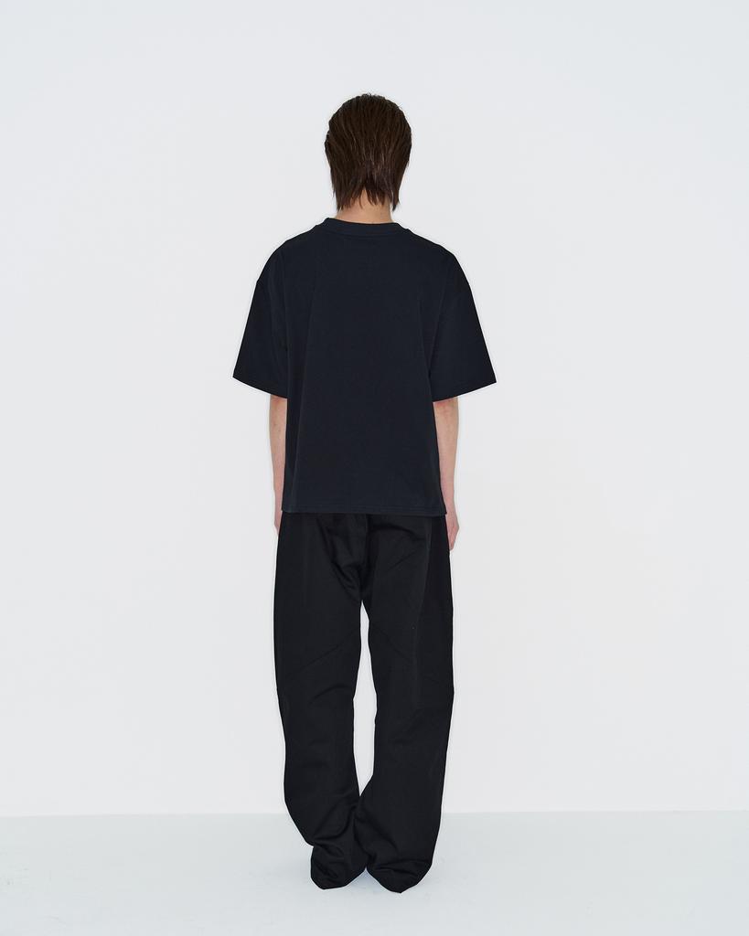 Kimoui Logo Print T-Shirt (Black)