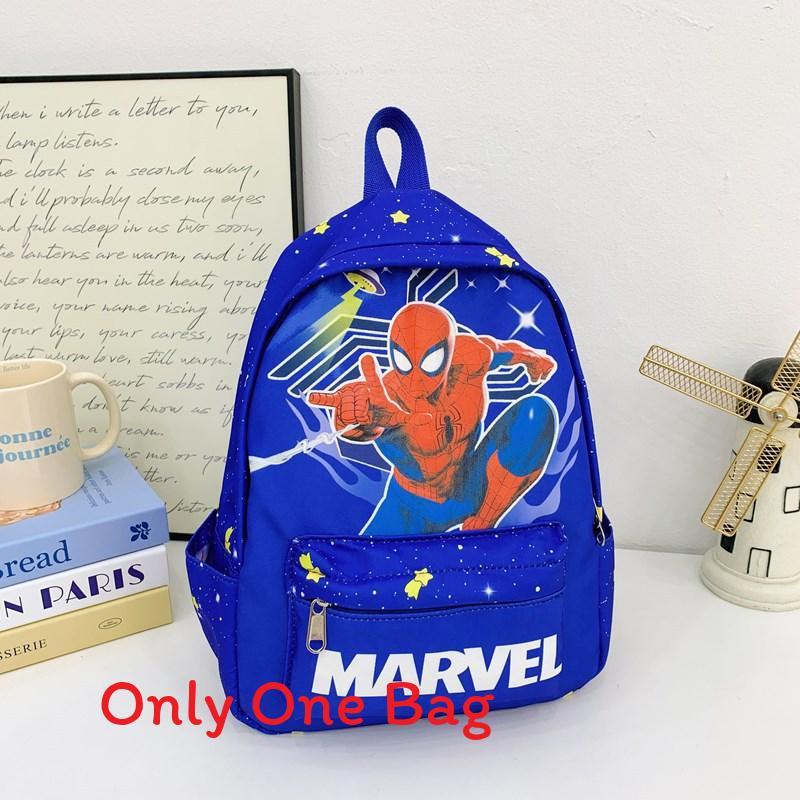 Prints Letters Astronaut Kids Cartoon Backpack Breathable School Bag