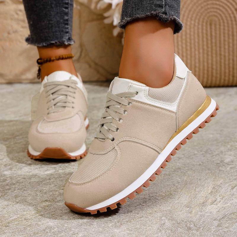 Thick-soled German training shoes autumn plus size new round toe lace-up casual sports Forrest Gump shoes