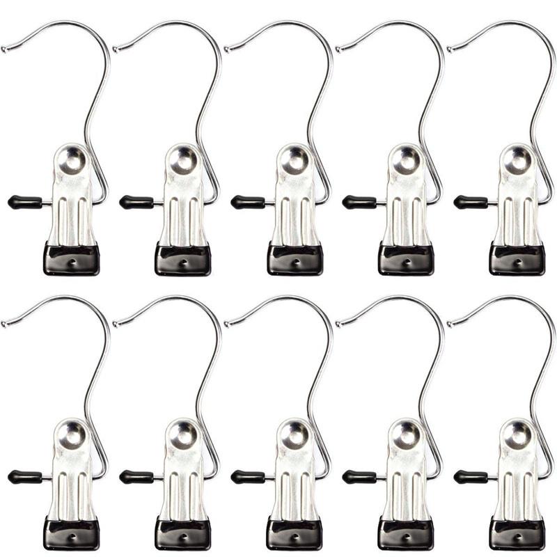 für Trockene Kleidung 12 Stücke Wäsche Haken Clips Schuhe oder Lagerung im Heimischen Leben im Freien Hosen Magischer Kleiderbügel Hänger-Clips Haken für Trockene Kleidung 12 Stücke Wäsche Haken Clips Schuhe oder Lagerung im Heimischen Leben im Freien Hosen Magischer Kleiderbügel Hänger-Clips Haken