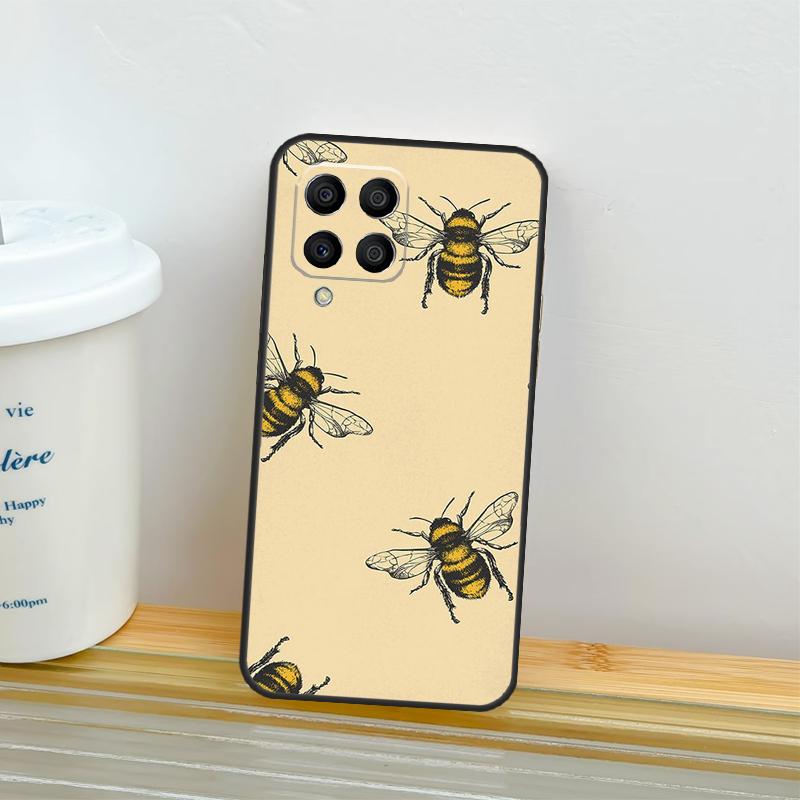 Bee Honey Case For Samsung Galaxy M53 M13 M06 M16 M31 M11 M35 M55 M15 M56 M36 M12 M32 M52 M14 M34 M54
