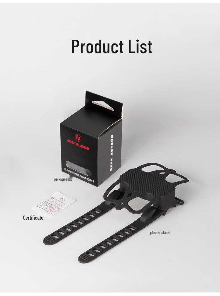 GUB P15 Shockproof Silicone Phone Holder for Bikes