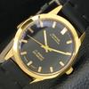 RELÓGIO MASCULINO SUÍÇO VINTAGE MONTINE DE CORDA MANUAL MOSTRADOR PRETO REFURBISHED a441076-1