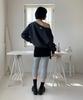 RONRON Dot Wrap Capri Pants Gray