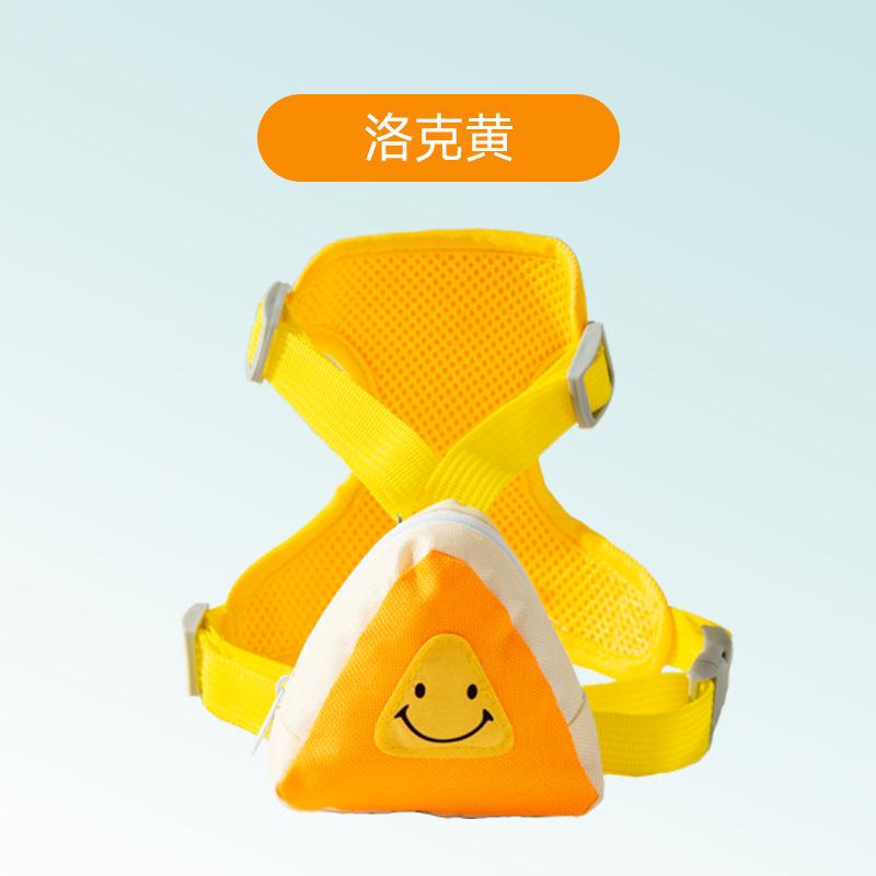 

Поводок для питомца на все четыре сезона, сетчатый, дышащий, жилетного типа, защита от побега, нагрудный ремень, поводок-цепь для щенка, для выгула кошки M (recommended weight within 6-6.5 kg)