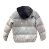 Nike Down Jacket Comfortable Windproof Warm Sports Duck Down Kids Jackets White Black HV7187-025