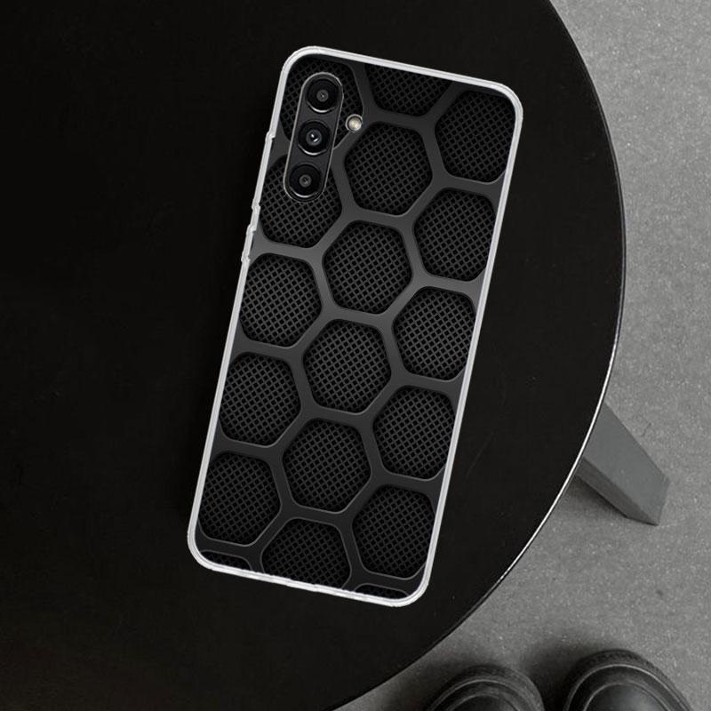 Forged Carbon Pattern Phone Case Cover for Samsung Galaxy A17 A16 A26 A36 A56 A57 A37 A15 A25 A35 A55 A14 A24 A34 A54 A13 A23 A3