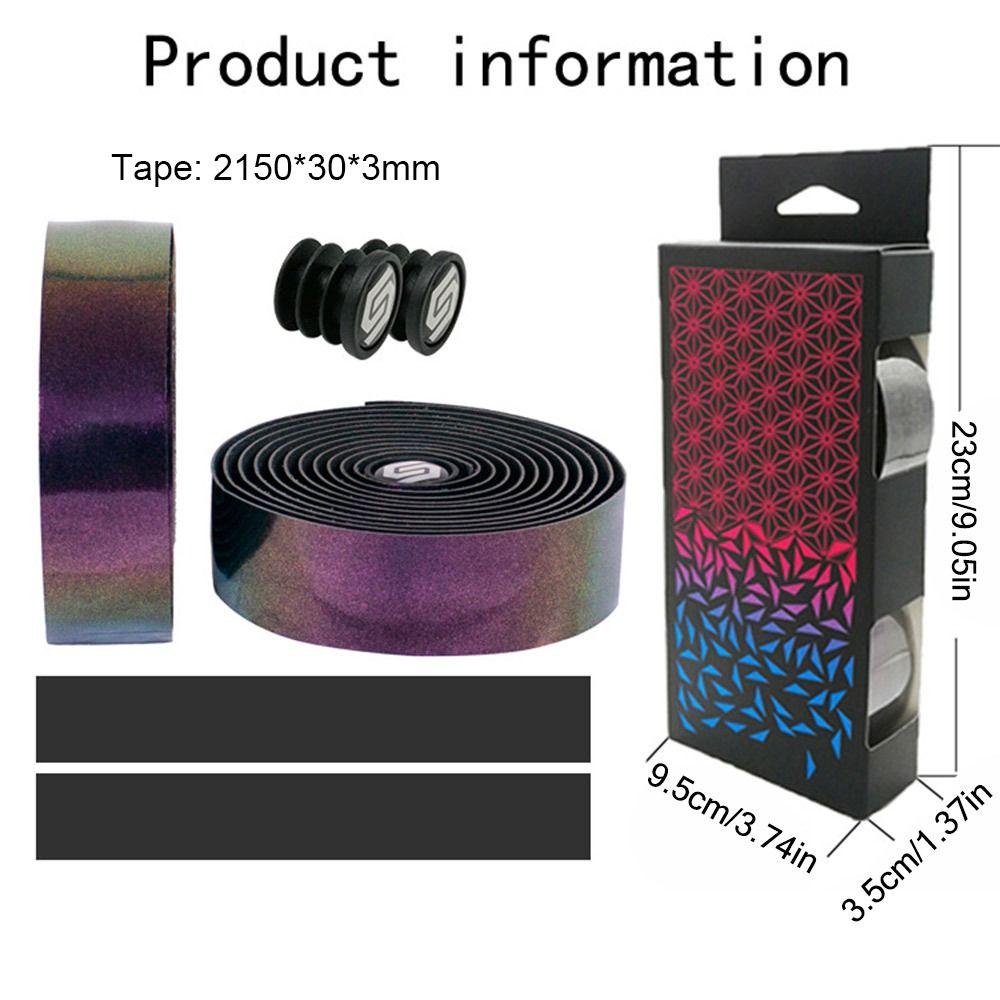 Anti Slip Bicycle Handlebar Tapes PU Bike Handlebar Tape Comfortable Handle Bar Wrap Tape
