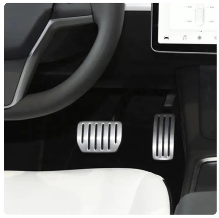 Tesla Model 3 (2019-2020) Zestaw pedałów gazu, hamulca i podnóżka.