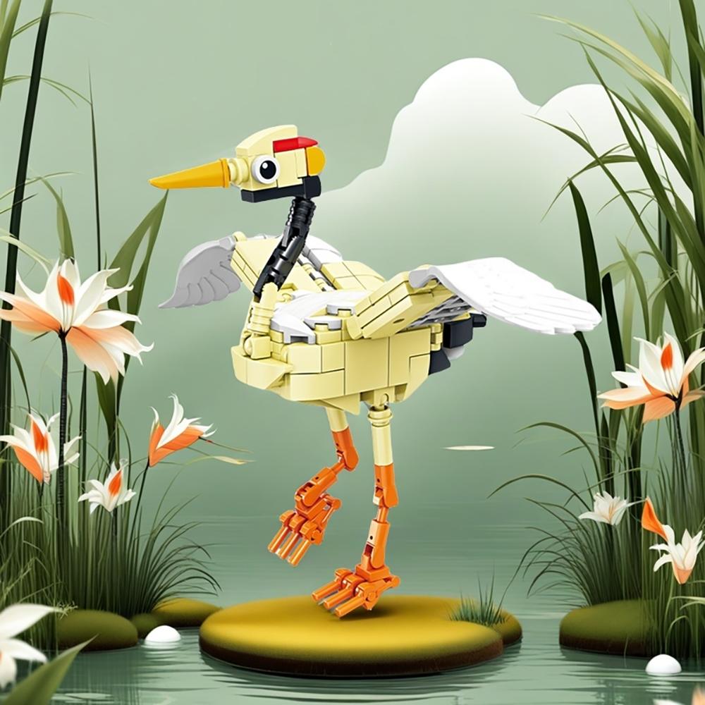 3D Cartoon Tier Set Baustein Spielzeug - Mini Ziegelstein zur Intelligenzentwicklung, Interaktives Lernspielzeug, Ideales Geschenkspielzeug