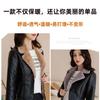 Autumn and Winter Leather Jacket Women's Thickened and Velvet Warm Fur Integrated Clothes Thin Short Women's Leather Jacket