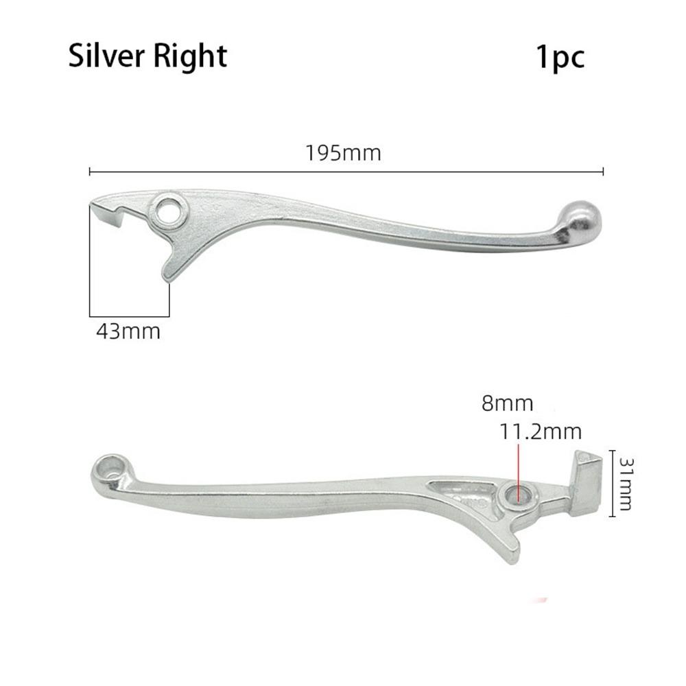 Left and Right Handle Brake Lever 195mm Accessories Disc Brake Lever  Motorcycle Accessories