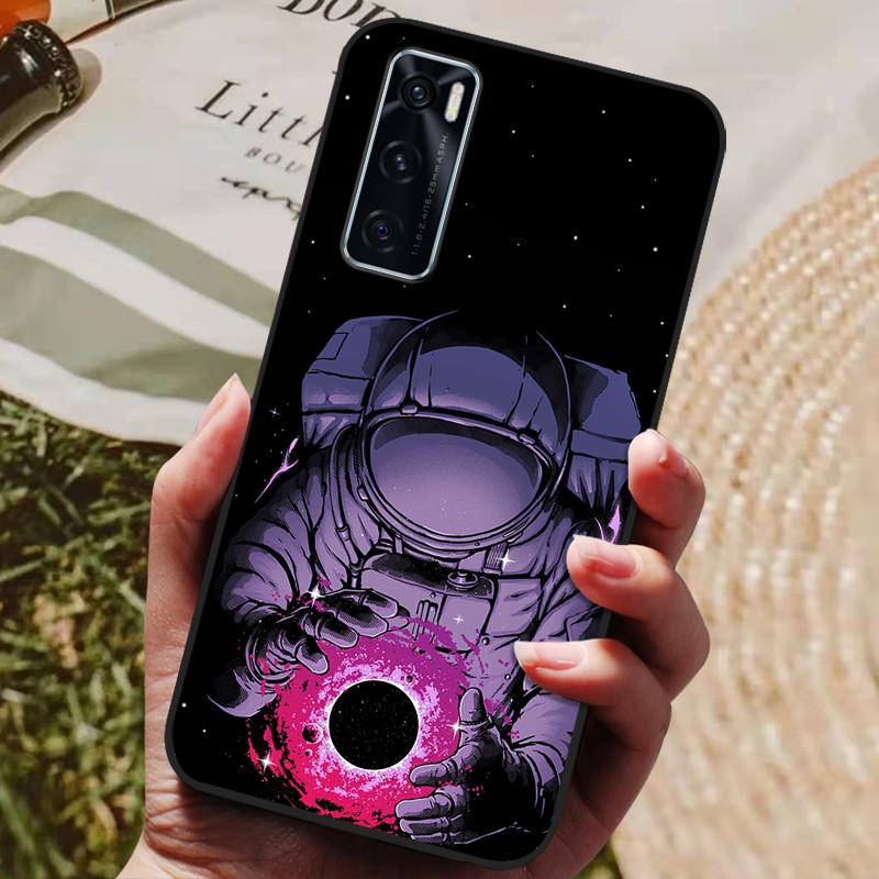 Für Coque Vivo V20 SE Hülle Silikon Rückseite Telefonhülle Für Vivo V2022 V2023 V20SE Hüllen Weiche Bumper Funda für Vivo V20 SE Tasche