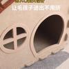 Multifunctional Semi Enclosed Wear Resistant Felt Cat Bed Cat Tunnel For All Seasons
