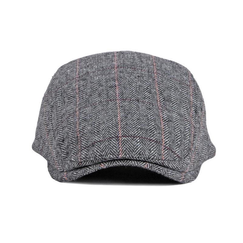 Jesenné Zimné Rybia Kosť Barety Muži Britský Retro Kačací Jazyk Gatsby Maliarske Klobúky Plochý Klobúk Šofér Ivy Klobúk Gorro Hombre Boina