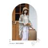 Women S Literary Retro Cotton Linen Floral Long Sleeve Loose Mid Length Shirt