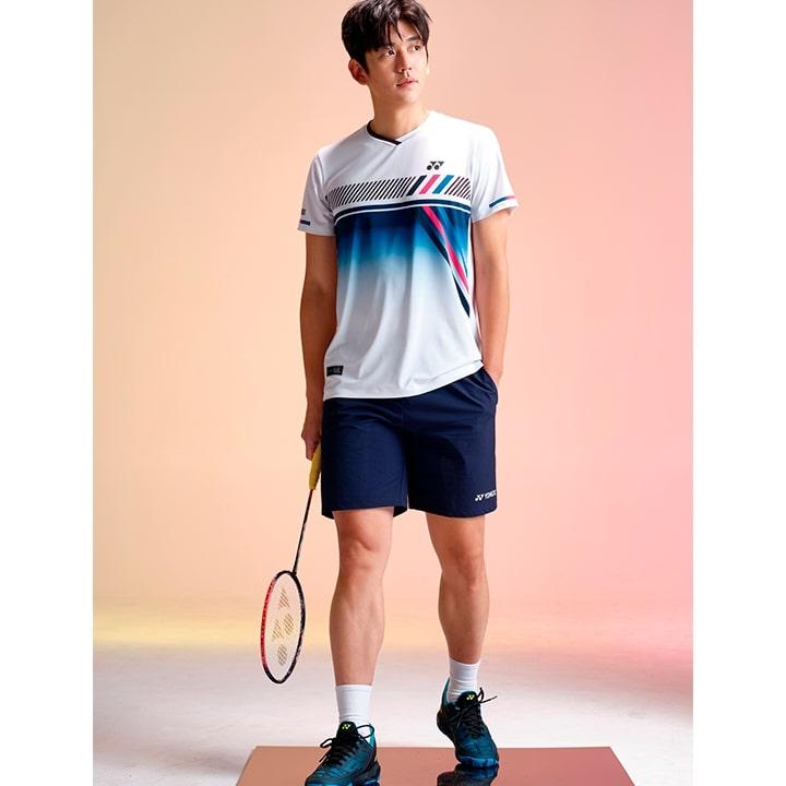 YONEX 241Ts007M White Men'S Active Color Gaming Wear