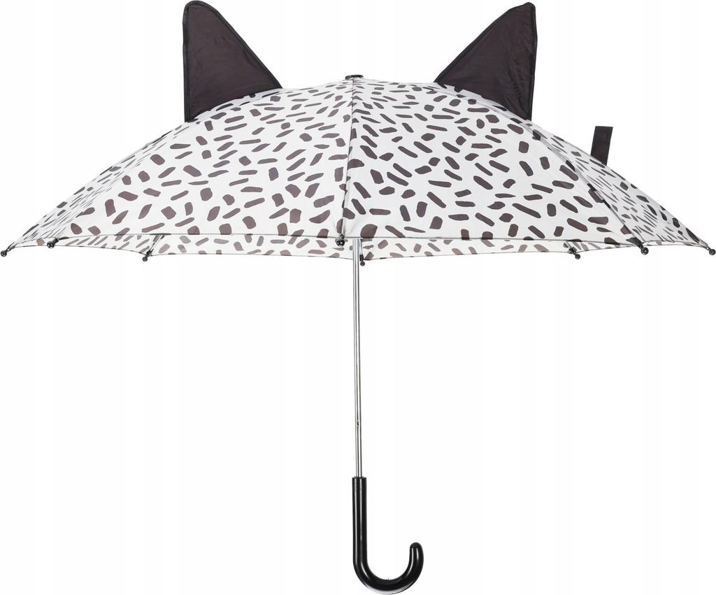 Children's umbrella with ears, foldable, 58 cm