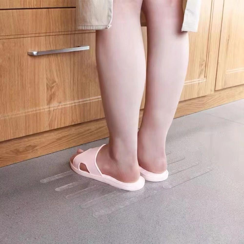 Self-adhesive Stairs Anti-slip Stickers Transparent Waterproof Floor Anti-slip Tape High Friction Bathroom Safety Tape