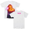 MINE SYNDER ER MIN FRELSER Neon Portræt Tryk For- og Bagsiden T-shirt Mænd Kvinder Trendy Hip Hop Streetwear T-shirt Åndbart og Komfortabelt Tøj