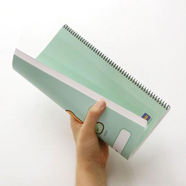 Pinkfoot 1500 Little Friends Announcement Card 4 types x 2p set, purple, mint, pink..., 1 set