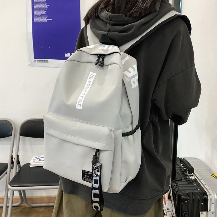 Studentský batoh Oxford Schoolbag Lehký Velkokapacitní měkký ramenní popruh Módní potisk Multifunkční batohy