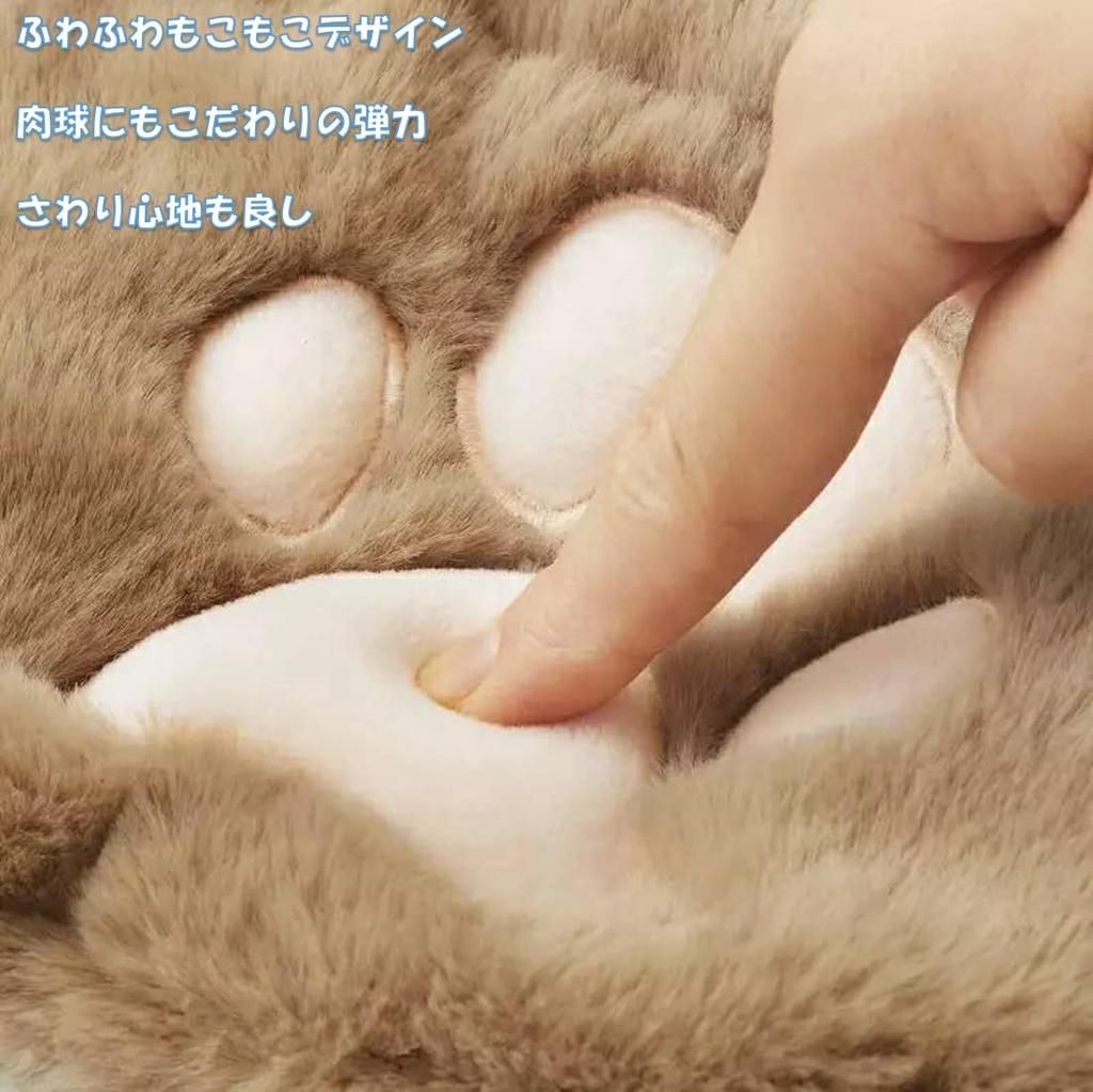 MAYACAT Cat Cosmetic Paw Print Cosmetic Cosmetic Makeup Cute Makeup Large Compact Plenty of Perfect for Business Small Item Makeup Drawstring Korean