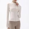 Women's Sports Jackets Quick-drying Running Training Coat Fitness Top Gym Jacket Long Sleeve Sports Jacket Workout Sweatshirt