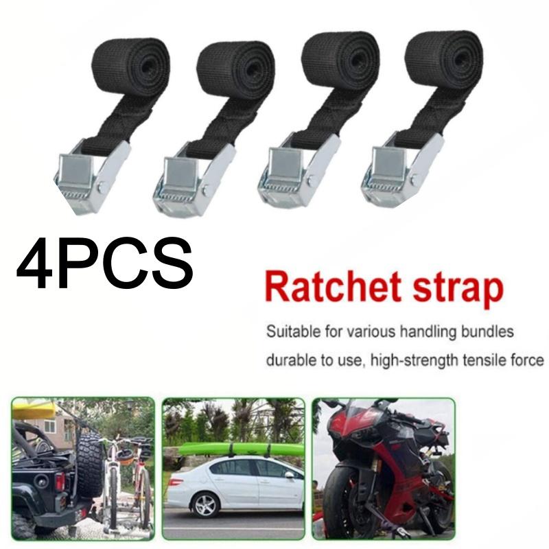 4PCS Rack Straps for Thule RideOn Bike Buckle Binding Strap Wear Resistant Fixing Belts Bicycle Carrier Tensioner Tray Strap