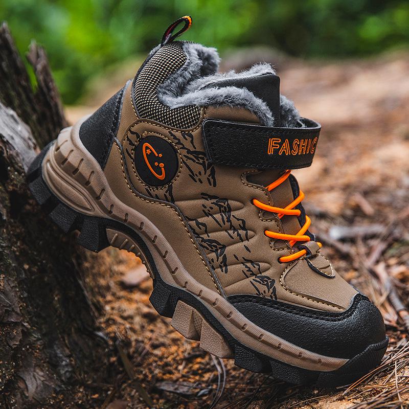 

Зимові дитячі бавовняні плюшеві снігоходи - Потовщена шкіра для носіння на вулиці 39 королівський синій колір