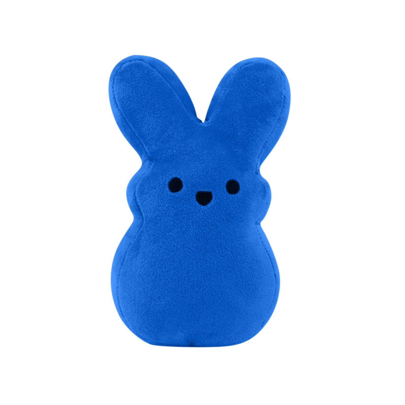 

Пасхальный кролик плюшевые игрушки украшения милый кролик животное плюшевая кукла пасхальная корзина наполнители подарок для детей (50 см/19,69 дюймов) One Size синий