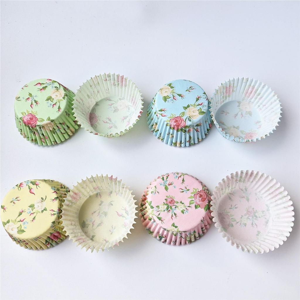 Xue Meiniang Multi-color Cake Paper Cups - 100 Sheets