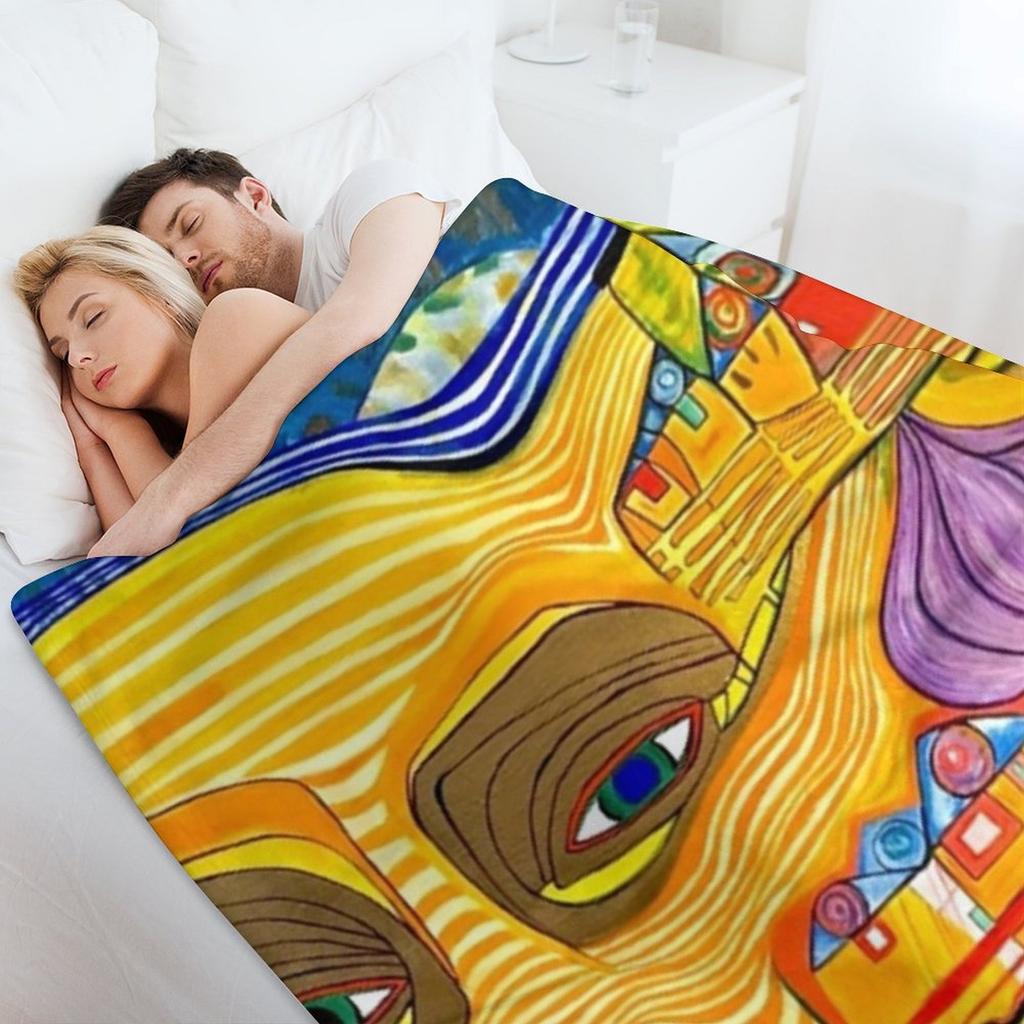 Irinaland over the Balkans Throw Blanket Decorative Throw Furrys Luxury Designer Fashion Sofas Blankets