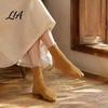 Vintage Inspired Lace Hosiery Ruffle Crew Socks for Women, Cotton Frilly Socks, Soft Breathable Elastic Stacked Casual Ankles Daily Wear And