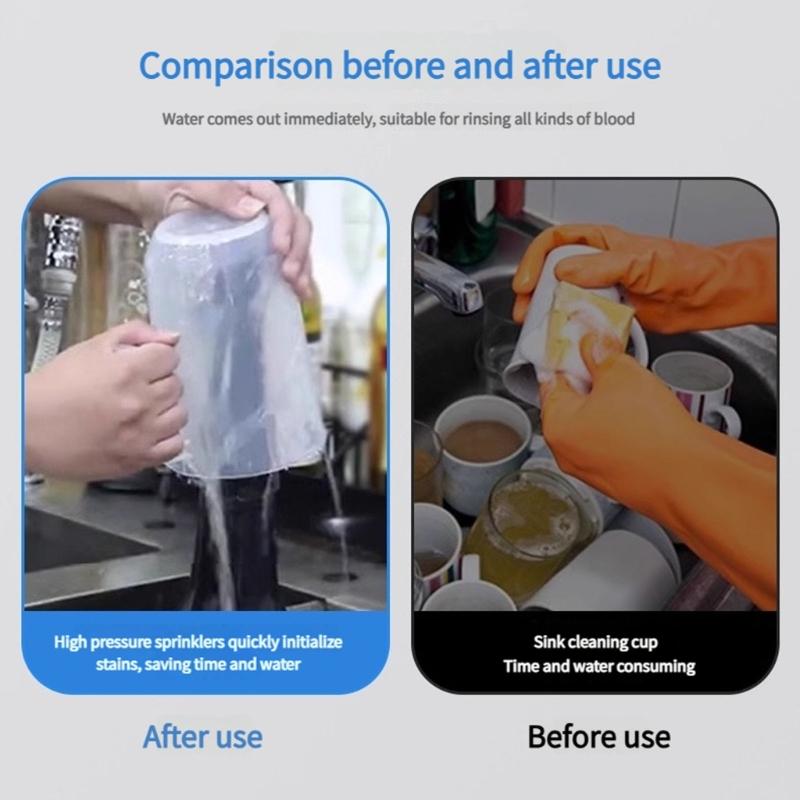 Multipurpose Cup Washer Pressure Washing Accessory Suitable for Stubborn Stains Portable Design Car Maintenance Home Use