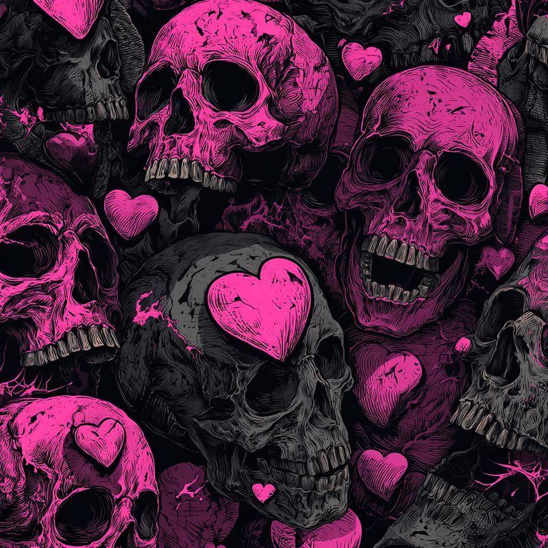 Full Drill Square Diamond Painting Pink skull 5D DIY Diamond Art Mosaic Cross Stitch Halloween Handicraft H