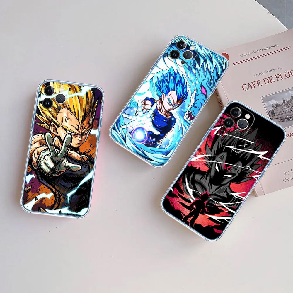 LO39 Dragon Ball Vegeta Phone Case for Motorola Moto Edge 20 30 40 50 S30 Fusion Ultra Pro Neo Lite + G200 G23