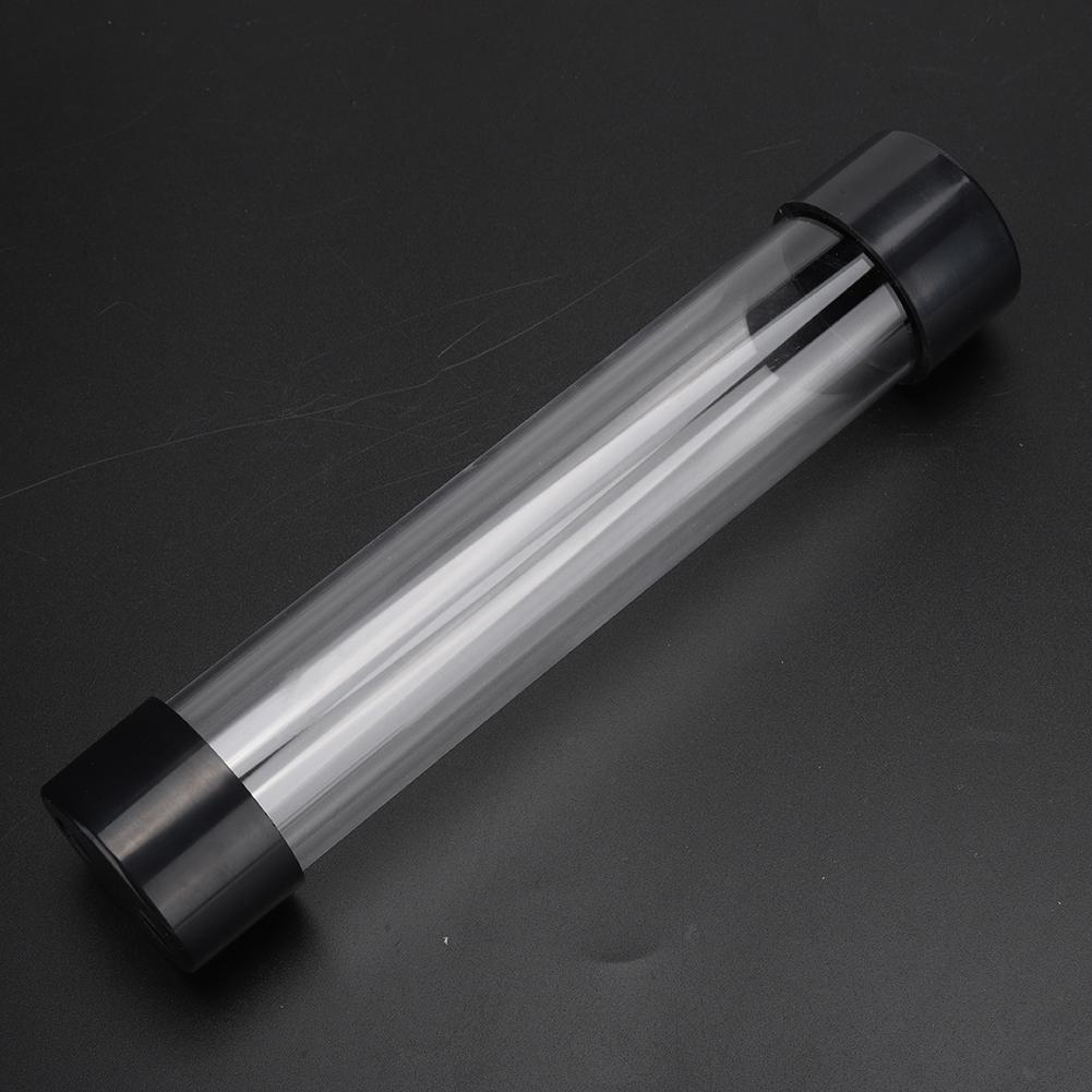 Transparent Cylindrical Computer Water Cooling Water Tank 240MM for Practicality
