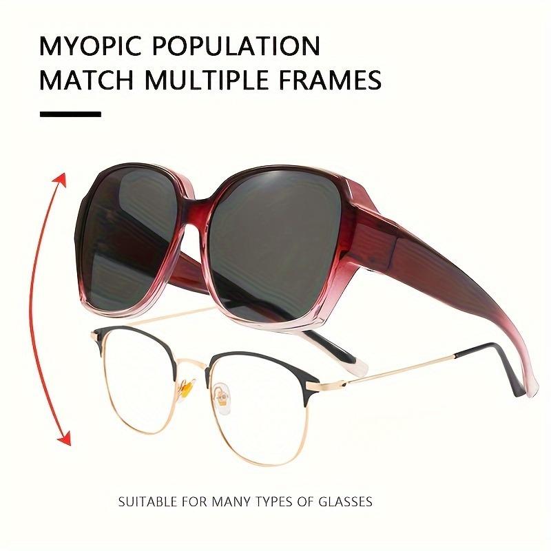 Lunettes de soleil de mode à dégradé pour hommes Grandes montures Pilote Lunettes de soleil Design de marque Antireflet Lunette eil Homme UV400