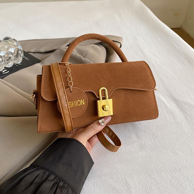 Casual Fashion Messenger Bag Casual Retro Underarm Small Square Bag Autumn New Retro Shoulder Bag
