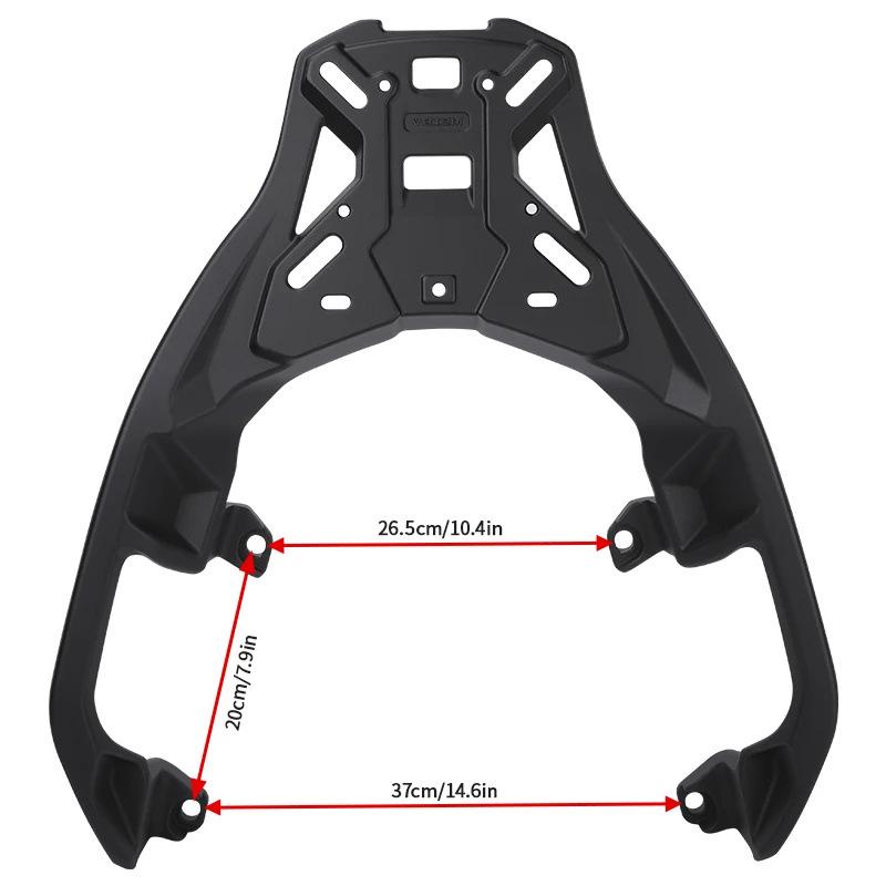 

Compatible Rear Top Box Bracket & Luggage Rack for BMW C400GT, C400X, VOGE SR4MAX350