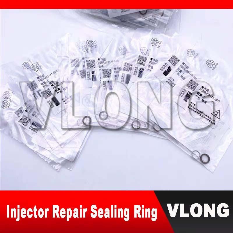 100 Sets New Diesel Repair Sealing Ring F00VC99002 Common Rail Diesel Fuel Injector Valve Repair Kit Oil Seal F00RJ02177
