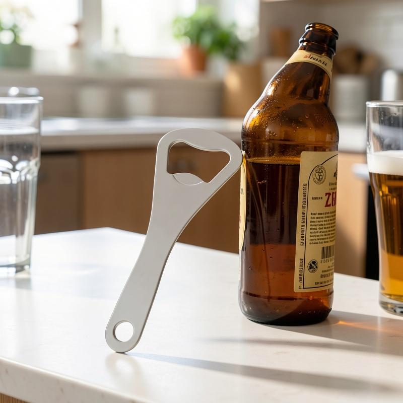 7 Pcs Metal Beer Bottle Openers Wall Mount Fixed Bottle Opener Simple Easy To Use Essential Household Bar Accessories for H