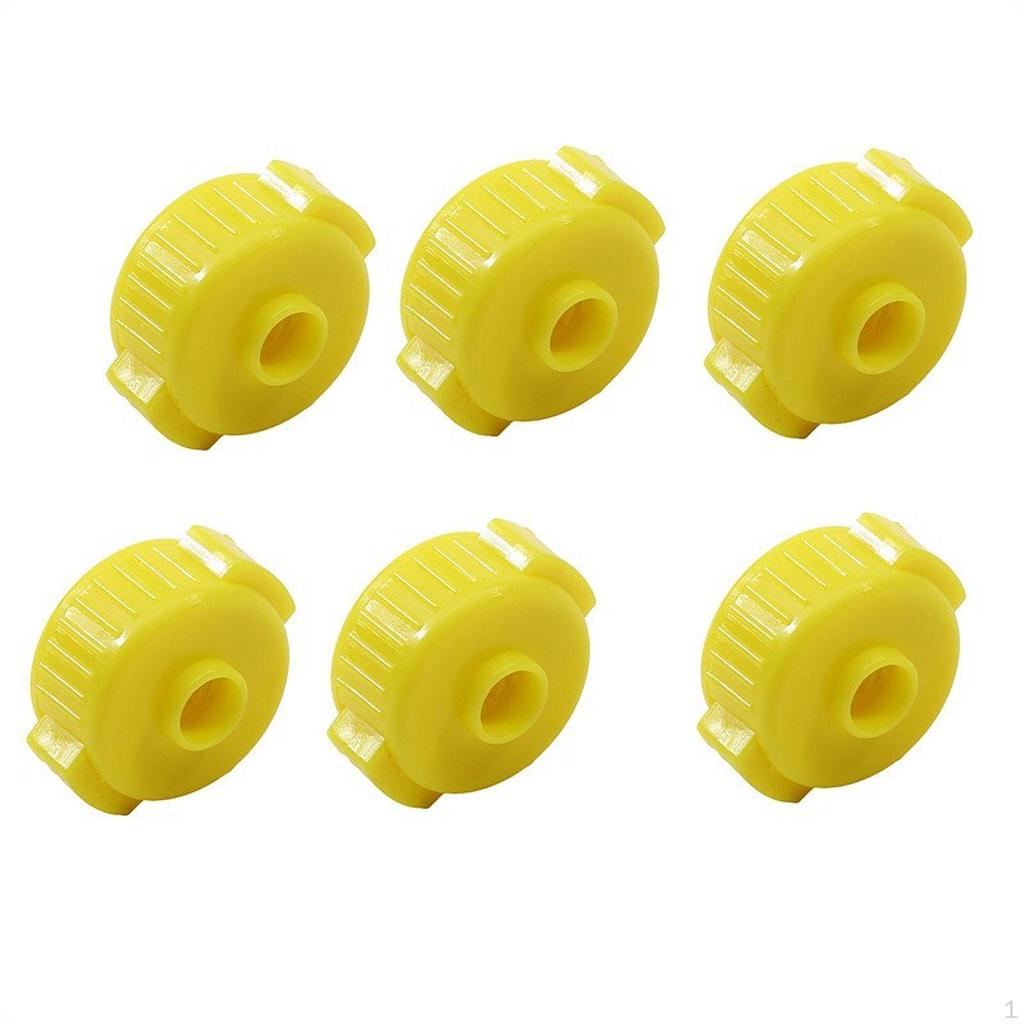 6 Count Drum Nuts for Quick Release Installation Components