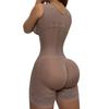 Women's Plus Size High Waist Tummy Control Body Shaper Fajas Colombianas BBL Shapewear Compression Bodysuit With Hooks and Zipper