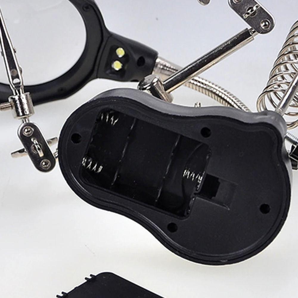 Adjustable Desktop Magnifying Glass 3.5X 12X Soldering Magnifier DIY Projects