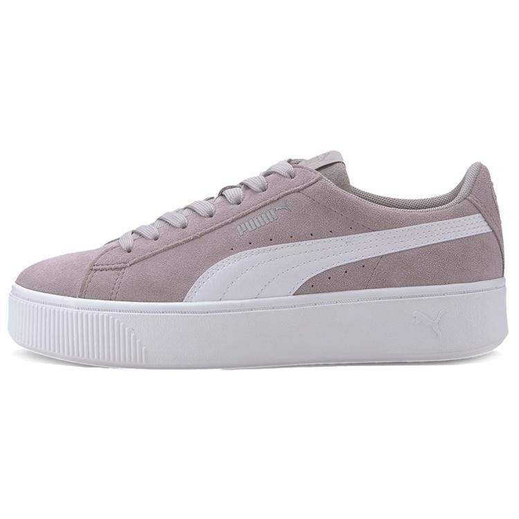 (WMNS) PUMA Vikky Stacked Grey  Pink Blue  Women s 369144-13 EU 38