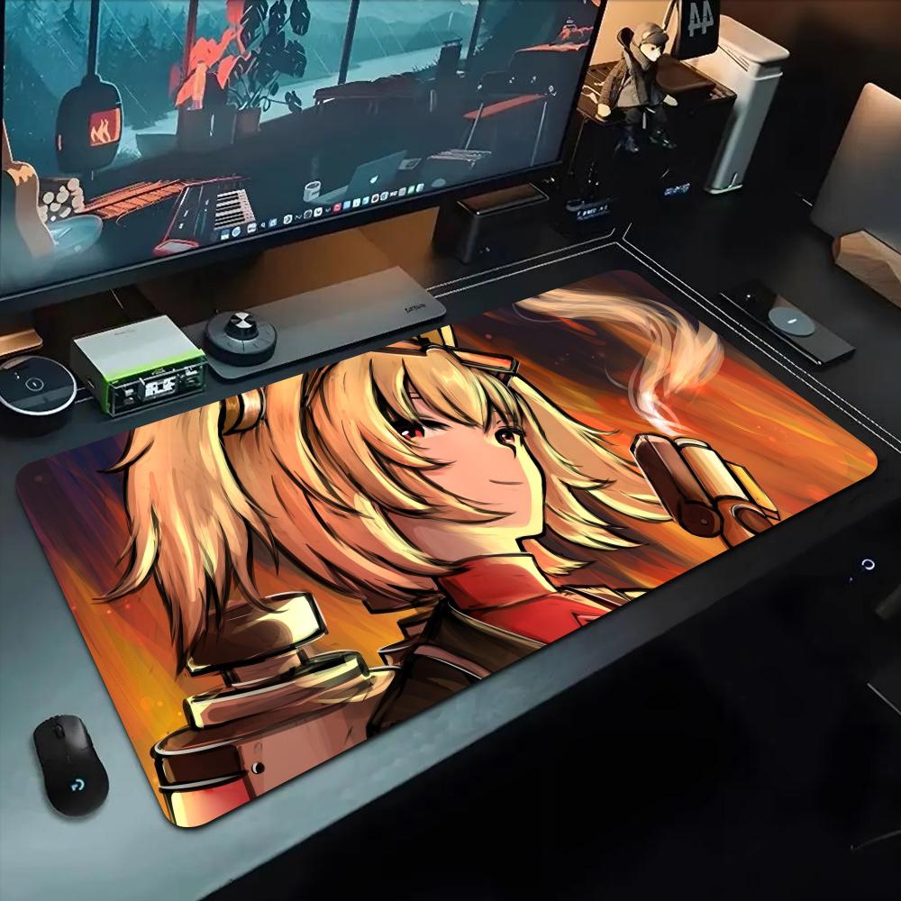 

burnice white Mouse Pad 500X1000 mm Large Gaming Mousepad Gamer XL Rubber Otaku Keyboard Pad Laptop Desk Mat 600x300x2mm